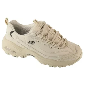Skechers D'Lites - Fresh Start 11931-OFWT, Damskie, Białe, buty sneakers, skóra licowa, rozmiar: 35