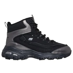 Skechers D'Lites Kozaki - Brilliant Allure - Czarny