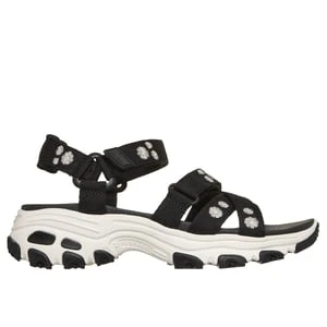 Skechers D'Lites SandaÅ‚y - Happily Yours - Czarny