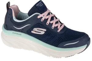 Skechers D'Lux Walker 149023-NVLB, Damskie, Granatowe, buty sneakers, przewiewna siateczka, rozmiar: 36