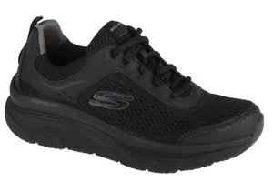 Skechers D'Lux Walker 232044-BBK, Męskie, Czarne, buty sneakers, tkanina, rozmiar: 40