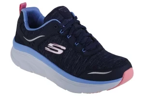 Skechers D'Lux Walker-Cool Groove 149336-NVMT, Damskie, Granatowe, buty sneakers, tkanina, rozmiar: 36