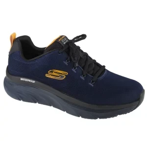 Skechers D'Lux Walker Get Oasis 232362-NVYL, Męskie, Granatowe, buty sneakers, tkanina, rozmiar: 43