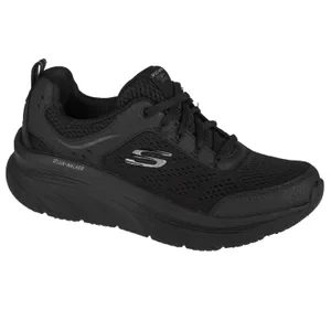 Skechers Relaxed Fit: D'Lux Walker - Infinite Motion 149023-BBK, Damskie, Czarne, buty sneakers, tkanina, rozmiar: 35