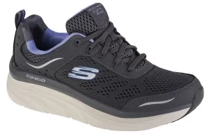 Skechers D'Lux Walker-Infinite Motion 149023-CCLV, Damskie, Szare, buty sneakers, tkanina, rozmiar: 37