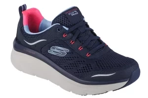 Skechers D'Lux Walker - Infinite Motion 149023-NVCL, Damskie, Granatowe, buty sneakers, przewiewna siateczka, rozmiar: 40