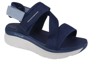 Skechers D'Lux Walker Kind Mind 119302-NVBL, Damskie, Granatowe, sandały, tkanina, rozmiar: 41