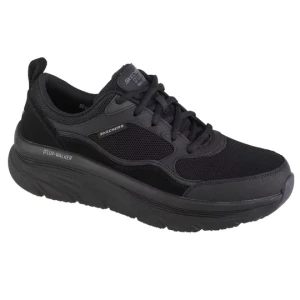 Skechers D'Lux Walker New Moment 232363-BBK, Męskie, Czarne, buty sneakers, tkanina, rozmiar: 45