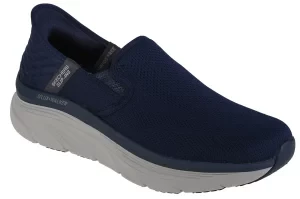 Skechers D'Lux Walker-Orford Slip-ins 232455-NVY, Męskie, Granatowe, buty sneakers, tkanina, rozmiar: 41