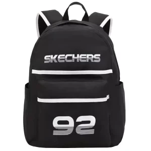 Skechers Downtown Backpack S979-06, Unisex, Czarne, plecaki, poliester, rozmiar: One size