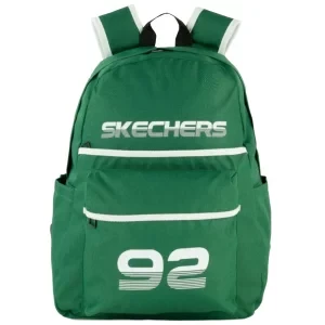 Skechers Downtown Backpack S979-18, Unisex, Zielone, plecaki, poliester, rozmiar: One size