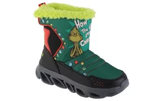 Skechers Dr. Seuss Hypno-Flash 3.0 Too Late To Be Good 406015L-GRMT, Dla chłopca, Zielone, buty zimowe, tkanina, rozmiar: 31