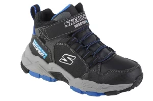 Skechers Drollix - Venture Rush 406418L-BKRY, Dla chłopca, Czarne, buty trekkingowe, skóra syntetyczna, rozmiar: 31