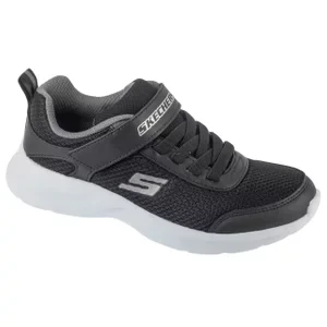 Skechers Dynamatic 405110L-BLK, Dla chłopca, Czarne, buty sneakers, przewiewna siateczka, rozmiar: 30