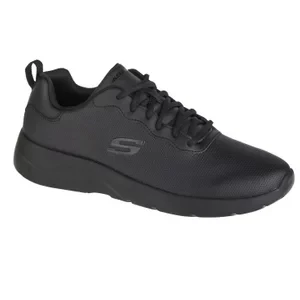 Skechers Dynamight 2.0 Eazy Vibez 999253-BBK, Męskie, Czarne, buty sneakers, skóra syntetyczna, rozmiar: 45,5