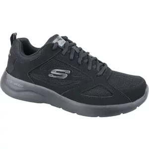 Skechers Dynamight 2.0 - Fallford 58363-BBK, Męskie, Czarne, buty sneakers, przewiewna siateczka, rozmiar: 41