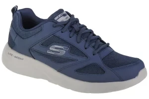 Skechers Dynamight 2.0 - Fallford 58363-NVY, Męskie, Granatowe, buty sneakers, przewiewna siateczka, rozmiar: 42,5