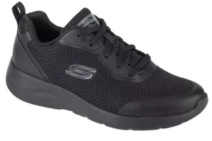 Skechers Dynamight 2.0 - Full Pace 232293-BBK, Męskie, Czarne, buty sneakers, tkanina, rozmiar: 45