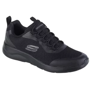 Skechers Dynamight 2.0 - Setner 894133-BBK, Męskie, Czarne, buty sneakers, tkanina, rozmiar: 42,5