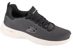 Skechers Dynamight 58360-BLK, Męskie, Czarne, buty treningowe, tkanina, rozmiar: 43