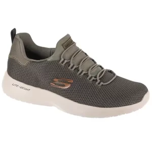 Skechers Dynamight 58360-OLV, Męskie, Zielone, buty treningowe, tkanina, rozmiar: 42,5