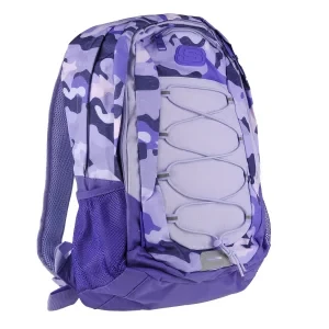 Skechers Eagle Trail Backpack SKCH7791-PRLV, Dla dziewczynki, Fioletowe, plecaki, poliester, rozmiar: One size