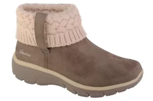 Skechers Easy Going - Cozy Weather 167401-TPE, Damskie, Brązowe, buty zimowe, tkanina, rozmiar: 36