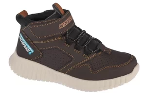 Skechers Elite Flex-Hydrox 97895L-CHOC, Dla chłopca, Brązowe, buty sportowe, skóra syntetyczna, rozmiar: 27