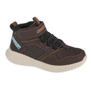 Skechers Elite Flex-Hydrox 97895L-CHOC, Dla chłopca, Brązowe, buty sportowe, skóra syntetyczna, rozmiar: 27