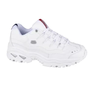 Skechers Energy 2250-WML, Damskie, Białe, buty sneakers, skóra licowa, rozmiar: 36