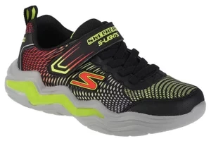 Skechers Erupters IV 400125L-BKLM, Dla chłopca, Czarne, buty sneakers, tkanina, rozmiar: 29