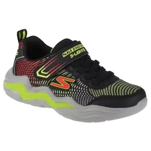 Skechers Erupters IV 400125L-BKLM, Dla chłopca, Czarne, buty sneakers, tkanina, rozmiar: 33