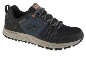 Skechers Escape Plan 51591-NVOR, Męskie, Granatowe, buty trekkingowe, skóra licowa, rozmiar: 42