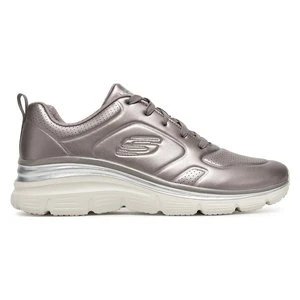 Skechers FASHION FIT - GLOW UP 149749 PEW Srebrny