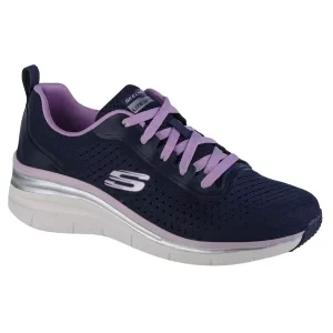 Skechers Fashion Fit - Make Moves 149277-NVLV, Damskie, Granatowe, buty sneakers, tkanina, rozmiar: 36