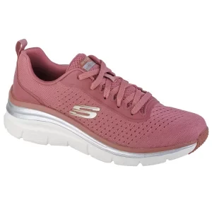 Skechers Fashion Fit - Make Moves 149277-ROS, Damskie, Różowe, buty sneakers, tkanina, rozmiar: 36