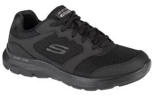 Skechers Flex Advantage 4.0 232225-BBK, Męskie, Czarne, buty treningowe, tkanina, rozmiar: 42,5