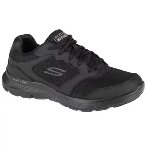 Skechers Flex Advantage 4.0 232225-BBK, Męskie, Czarne, buty treningowe, tkanina, rozmiar: 42,5