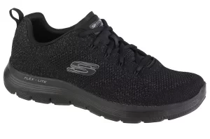 Skechers Flex Advantage 4.0 - Handor 232365-BBK, Męskie, Czarne, buty sneakers, tkanina, rozmiar: 43