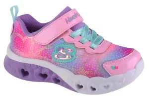 Skechers Flutter Heart Lights 302315N-PKMT, Dla dziewczynki, Różowe, buty sneakers, tkanina, rozmiar: 21