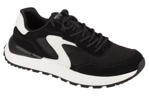 Skechers Fury - Fury Lace Low 183265-BKW, Męskie, Czarne, buty sneakers, przewiewna siateczka, rozmiar: 40