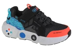 Skechers Gametronix 402260L-BKMT, Dla chłopca, Czarne, buty sneakers, tkanina, rozmiar: 27