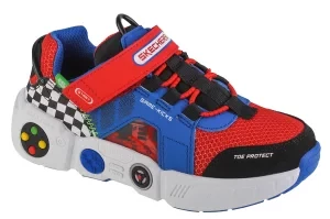 Skechers Gametronix 402260L-BLMT, Dla chłopca, Czerwone, buty sneakers, tkanina, rozmiar: 31