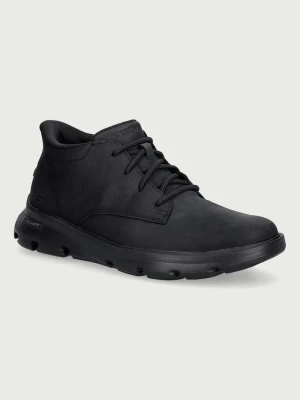 Skechers GARZA-RIDLEY sneakersy męskie skórzane czarny