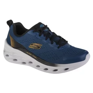 Skechers Glide Step Swift - Frayment 232634-TLBK, Męskie, Niebieskie, buty do biegania, tkanina, rozmiar: 43