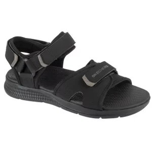 Skechers Go Consistent Sandal - Tributary 229097-BBK, Męskie, Czarne, sandały, syntetyk, rozmiar: 41