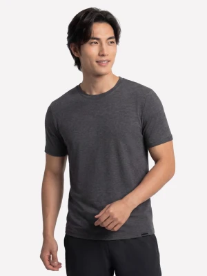 Skechers GO DRI All Day koszulka - Czarny/Grafitowy