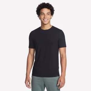 Skechers GO DRI All Day Solid koszulka - Czarny