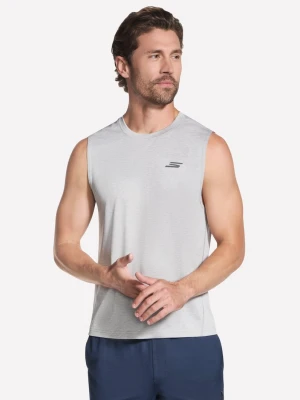 Skechers GO DRI Charge Muscle Tank - Jasny Szary