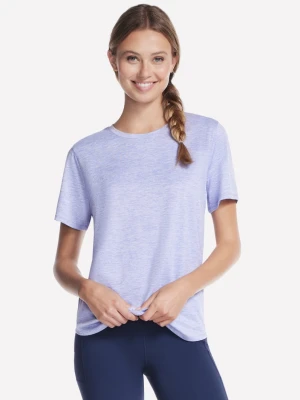 Skechers GO DRI Swift koszulka - Lawendowy/Jasny Roz